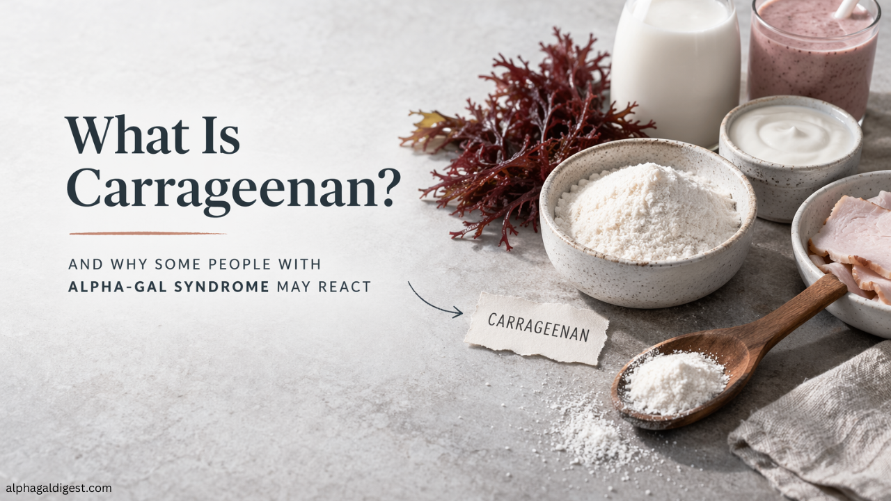 What Is Carrageenan? Why Some People With Alpha-gal Syndrome May React to It