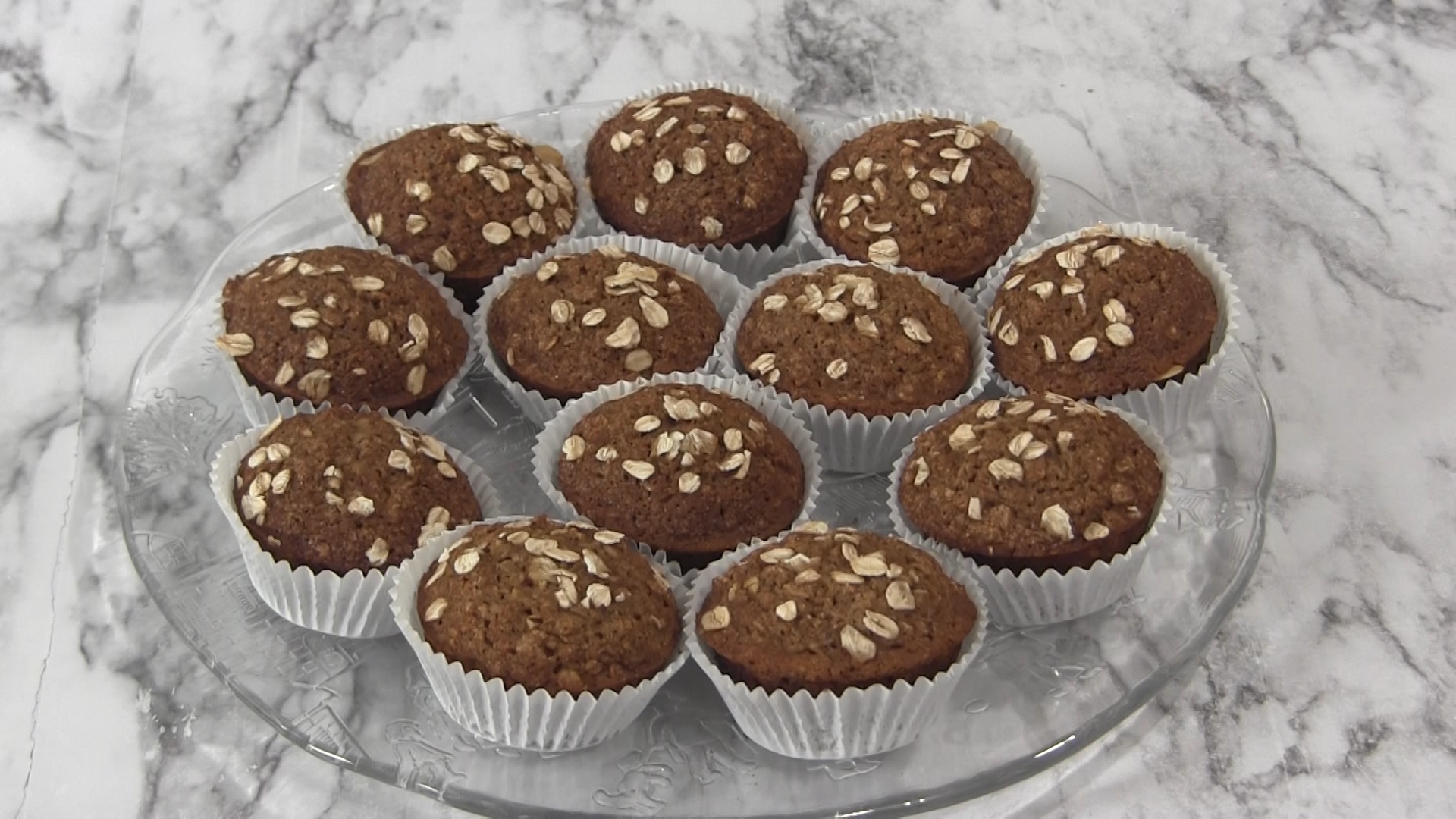 Cinnamon Oatmeal Muffins, AGS Friendly, Dairy Free, Gluten Free Option